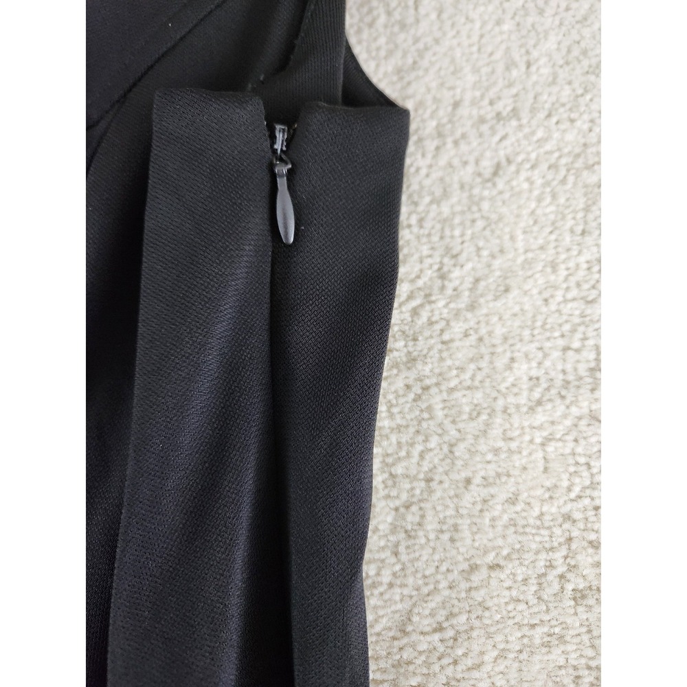 Ralph Lauren Fit and Flare Sleeveless Strappy Black Cocktail Dress Size 12 - Picture 5 of 9